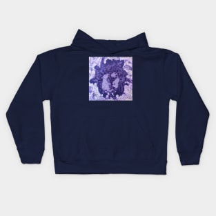 Grape glucose and fructose cells abstract Kids Hoodie